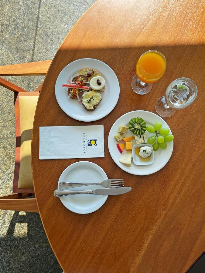 Hotel Senac Ilha Do Boi Віторія Екстер'єр фото A light breakfast