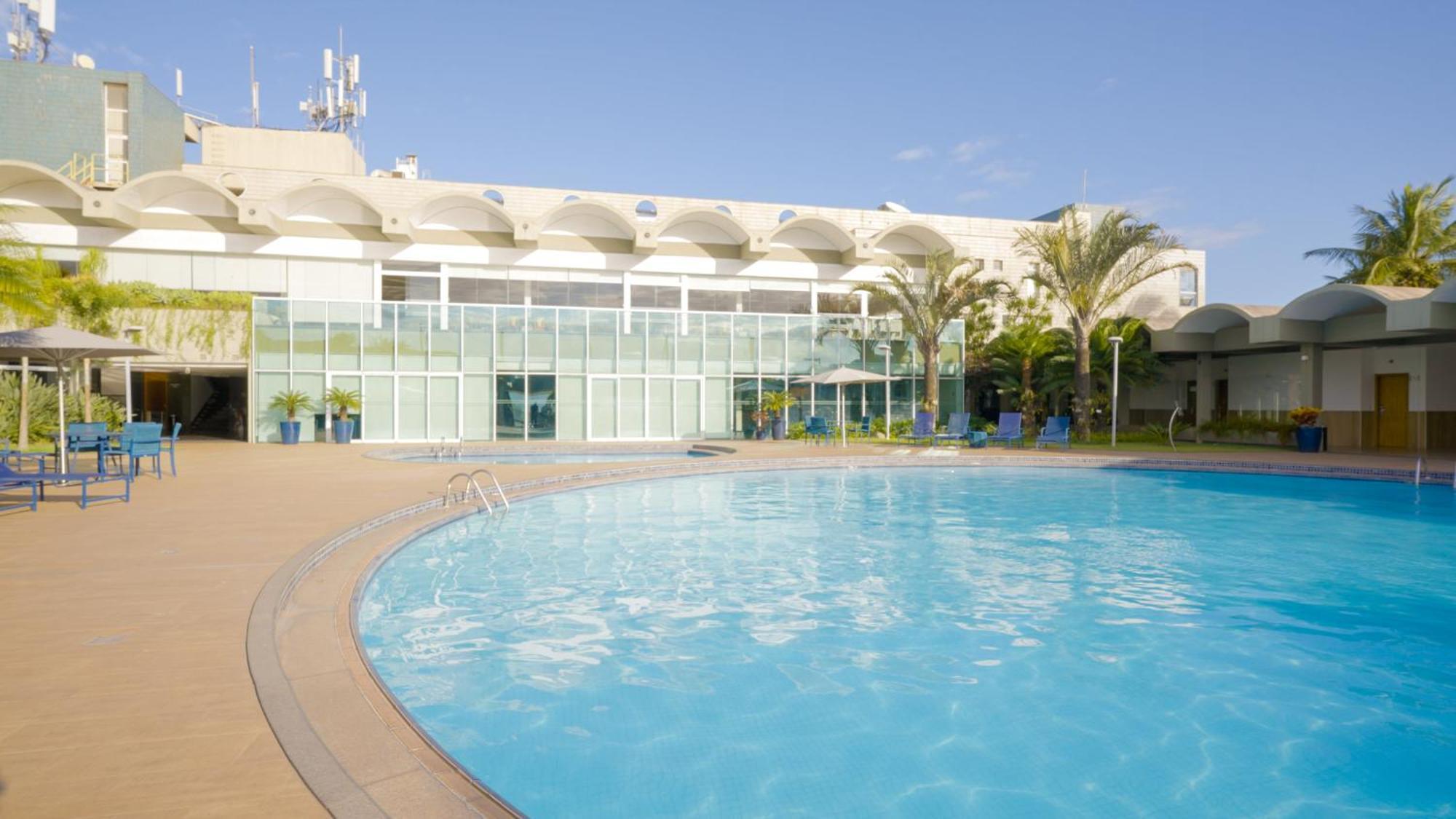 Hotel Senac Ilha Do Boi Віторія Екстер'єр фото The swimming pool at the hotel