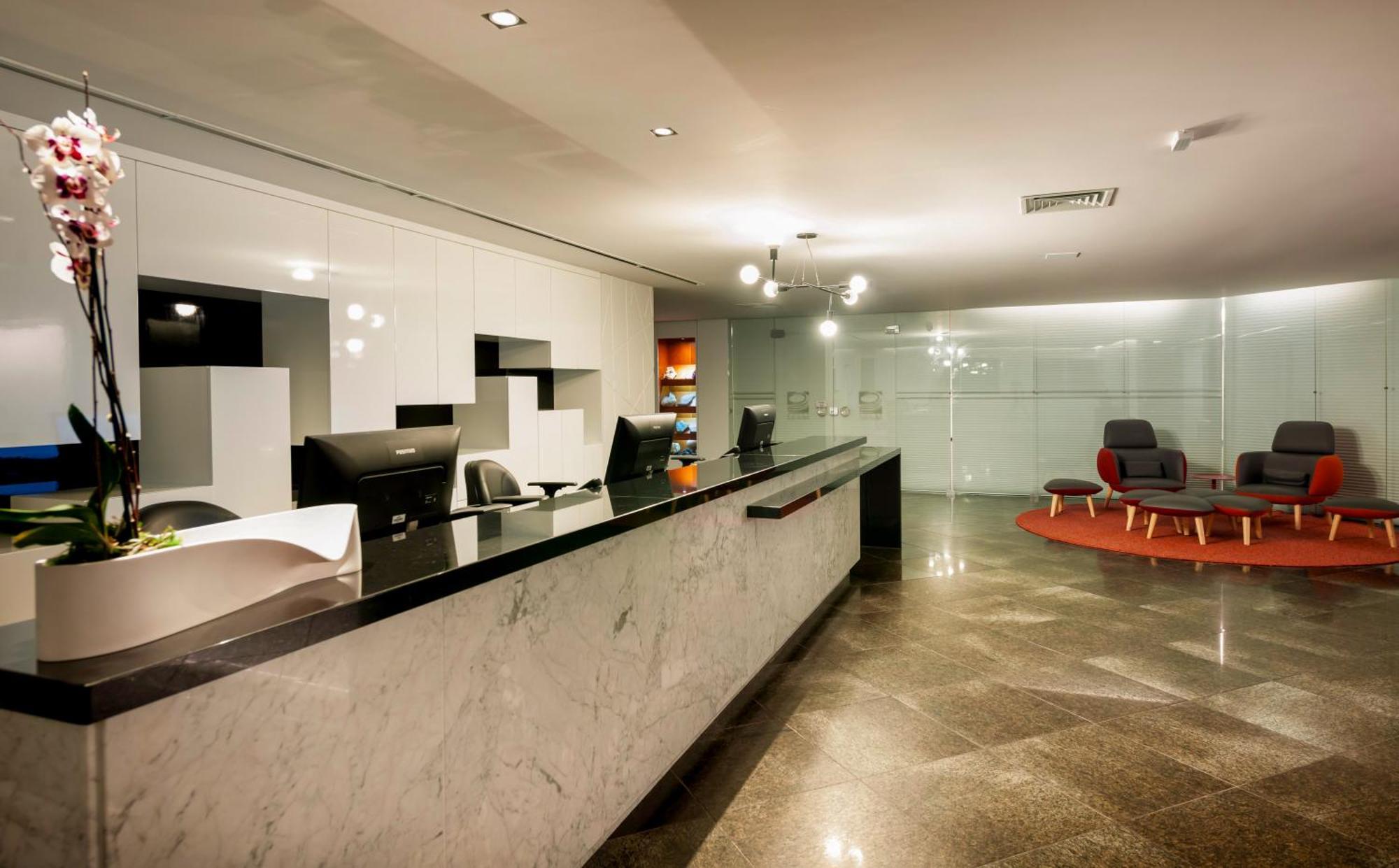 Hotel Senac Ilha Do Boi Віторія Екстер'єр фото Reception area