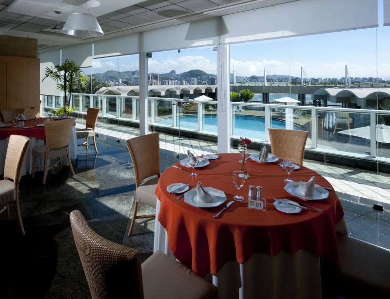 Hotel Senac Ilha Do Boi Віторія Екстер'єр фото Restaurant